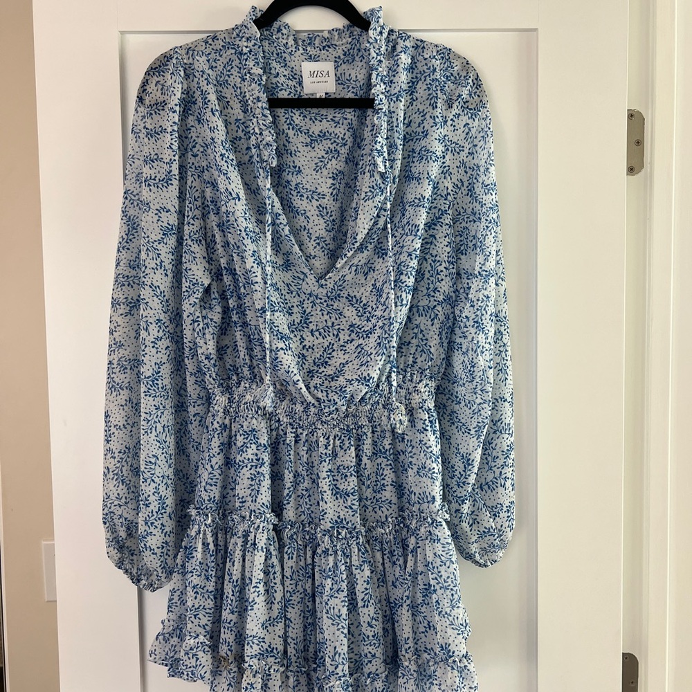 MISA ELISABETTA DRESS Blue Floral